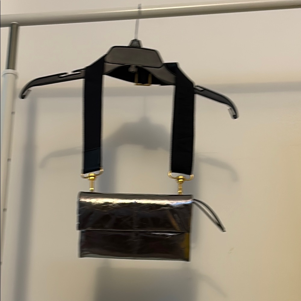 Metallic Silver Women's Bag